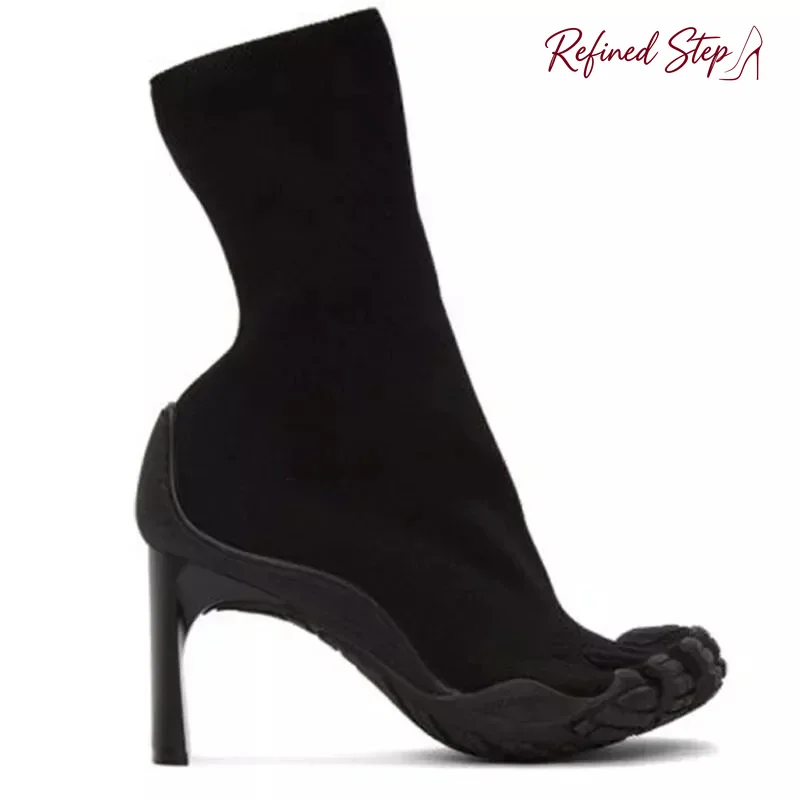 Toe Sock Split - Stivali alla Caviglia da Donna con