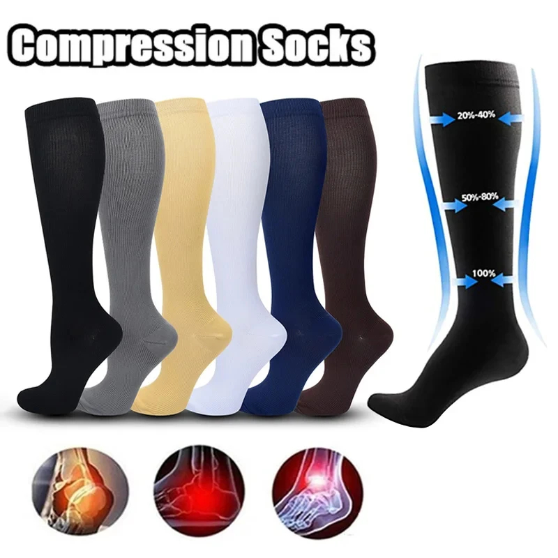 Compression Sock Medical - 2/4/8 paia di calzini a compressione