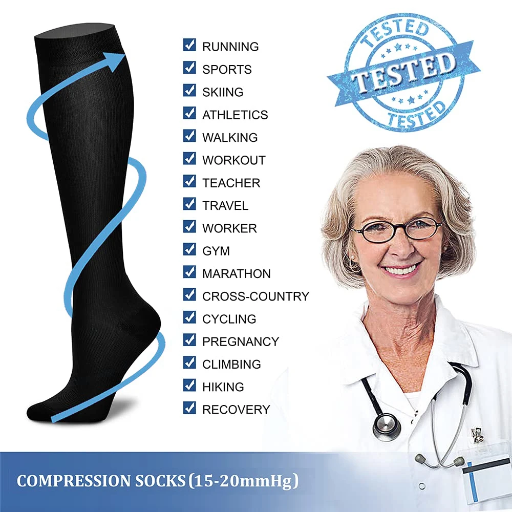 1 paio di calze compressive da - Compression Sock Medical recensione e prezzo